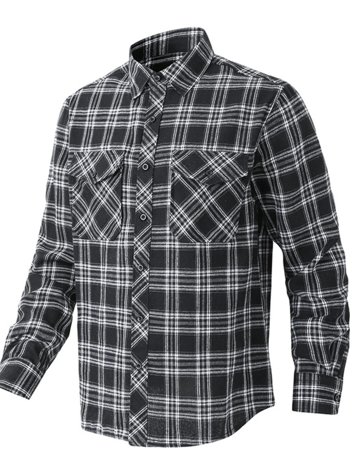 Men's Classic Plaid Button Up Shirt