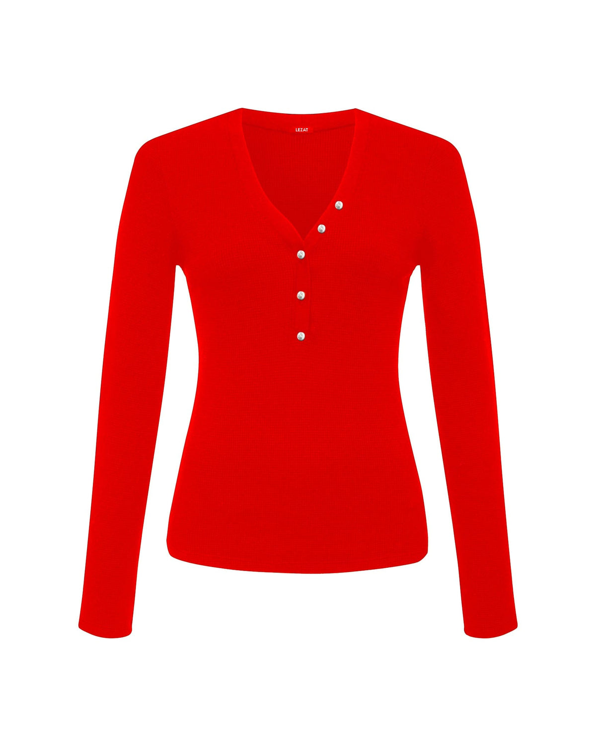 Monroe Organic Cotton Henley Long Sleeve