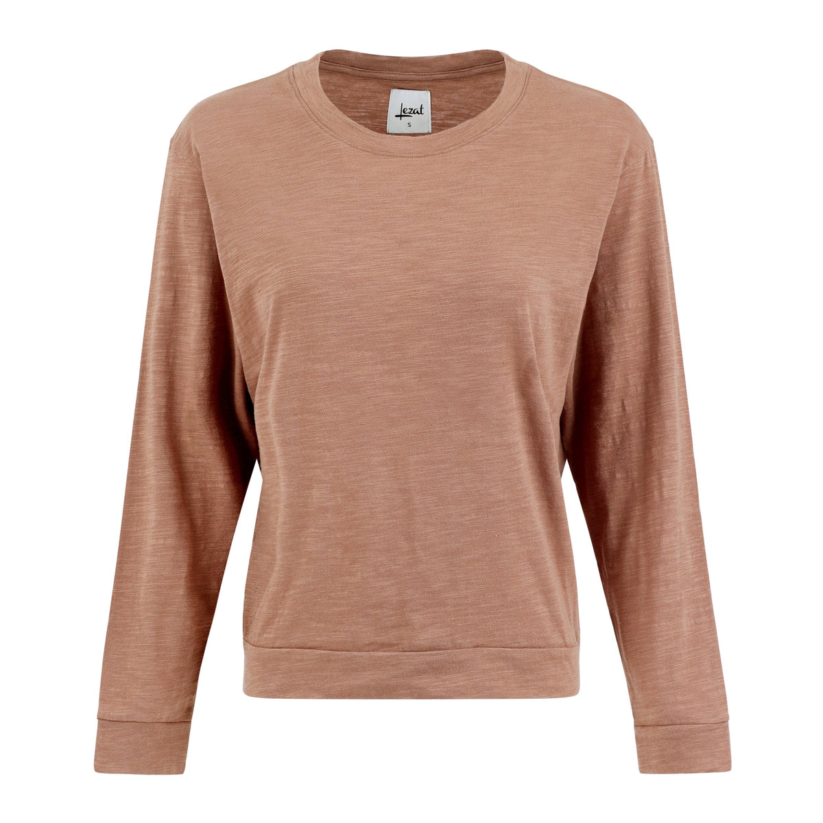 Tegan Organic Cotton Long Sleeve Pullover