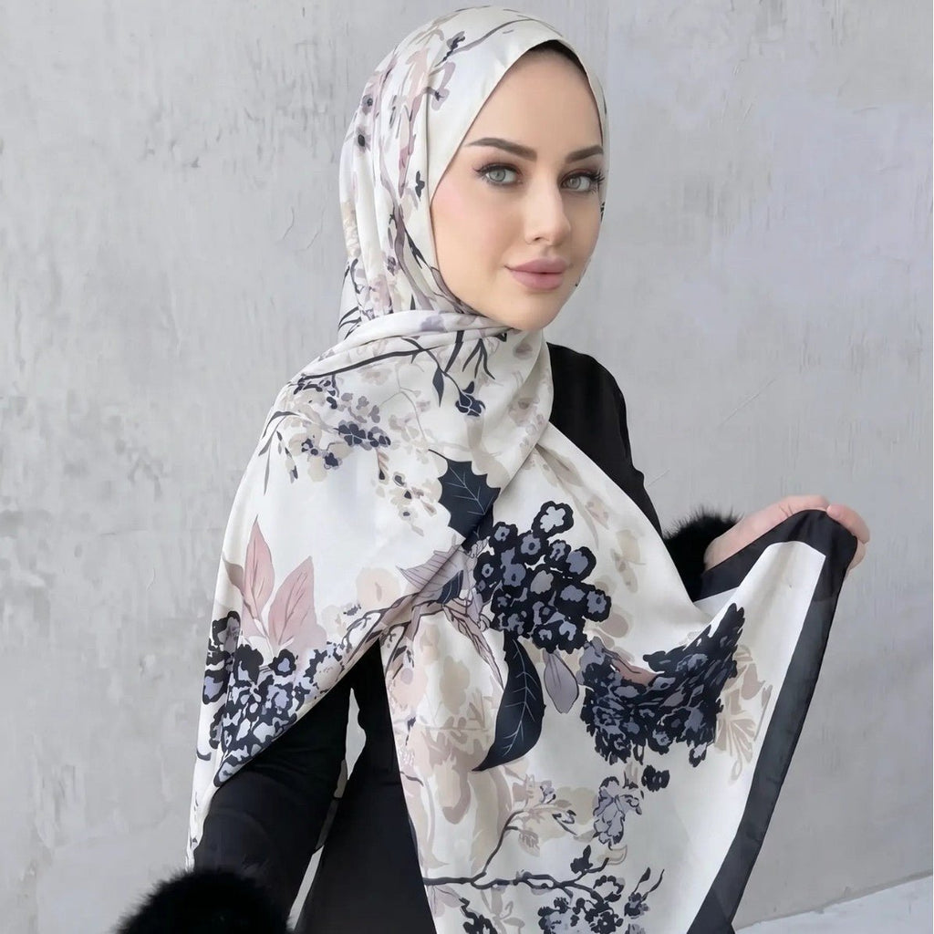Printed Hijab Scarf (MH239)