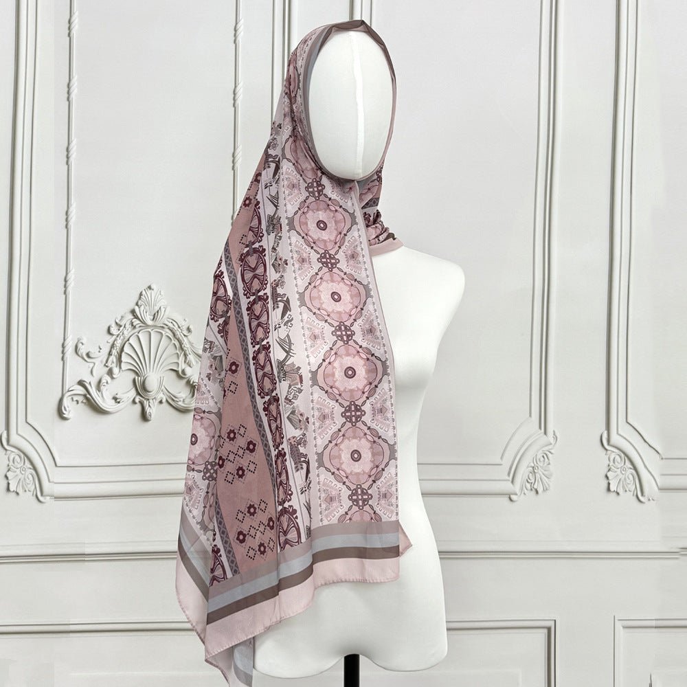 Printed Hijab Scarf (MH239)