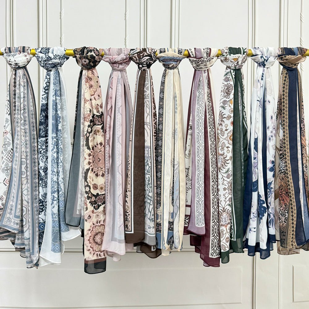 Printed Hijab Scarf (MH239)