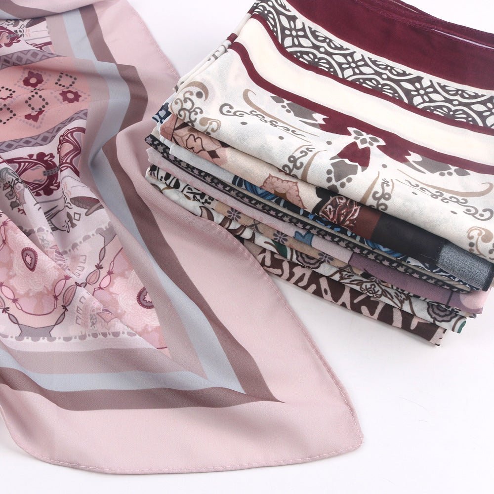 Printed Hijab Scarf (MH239)