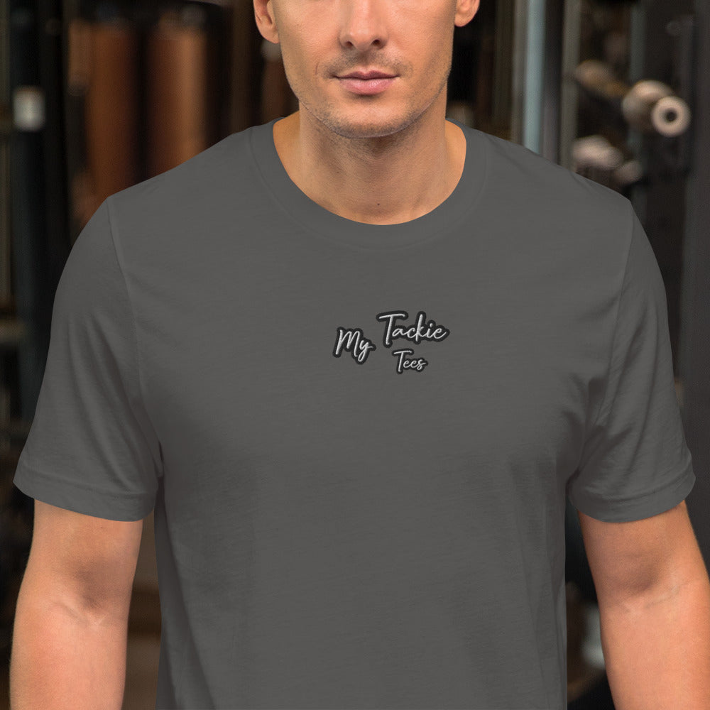 My Tackie Tees Men's Embroidered T-Shirt | Lightweight Detroit Streetwear