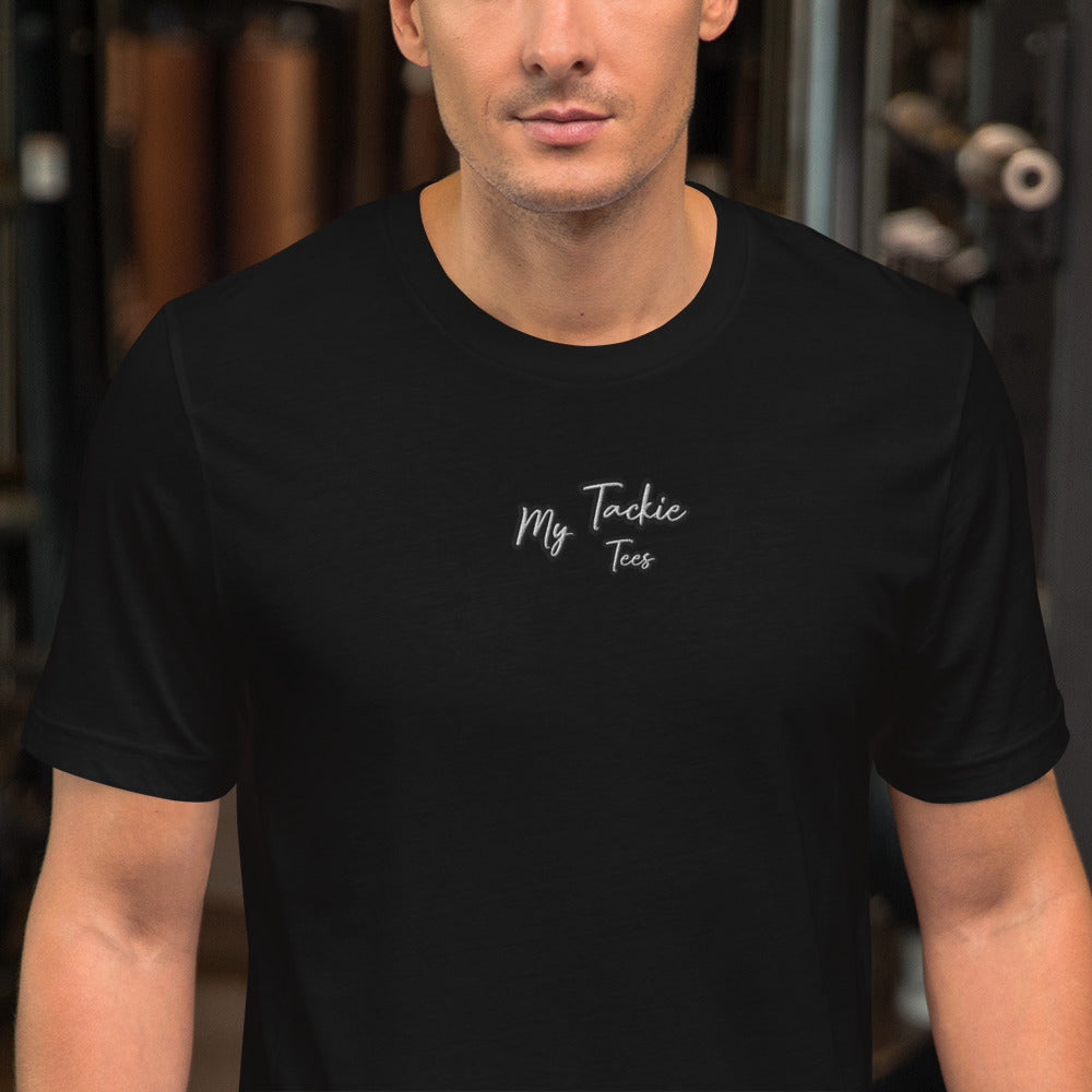 My Tackie Tees Men's Embroidered T-Shirt | Lightweight Detroit Streetwear