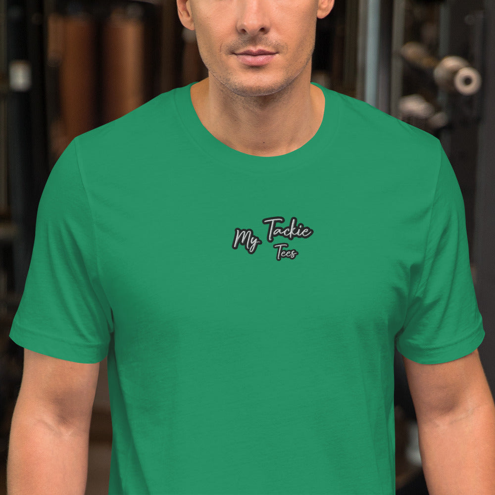 My Tackie Tees Men's Embroidered T-Shirt | Lightweight Detroit Streetwear