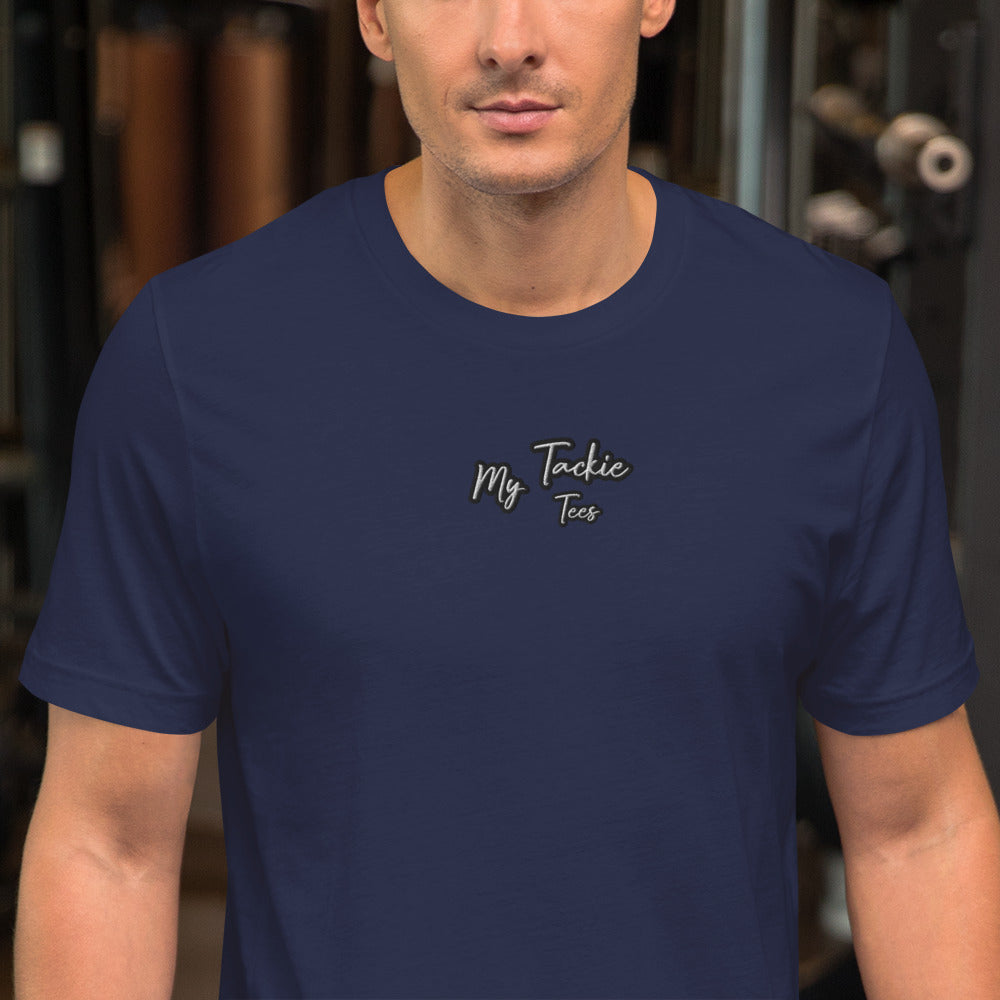 My Tackie Tees Men's Embroidered T-Shirt | Lightweight Detroit Streetwear