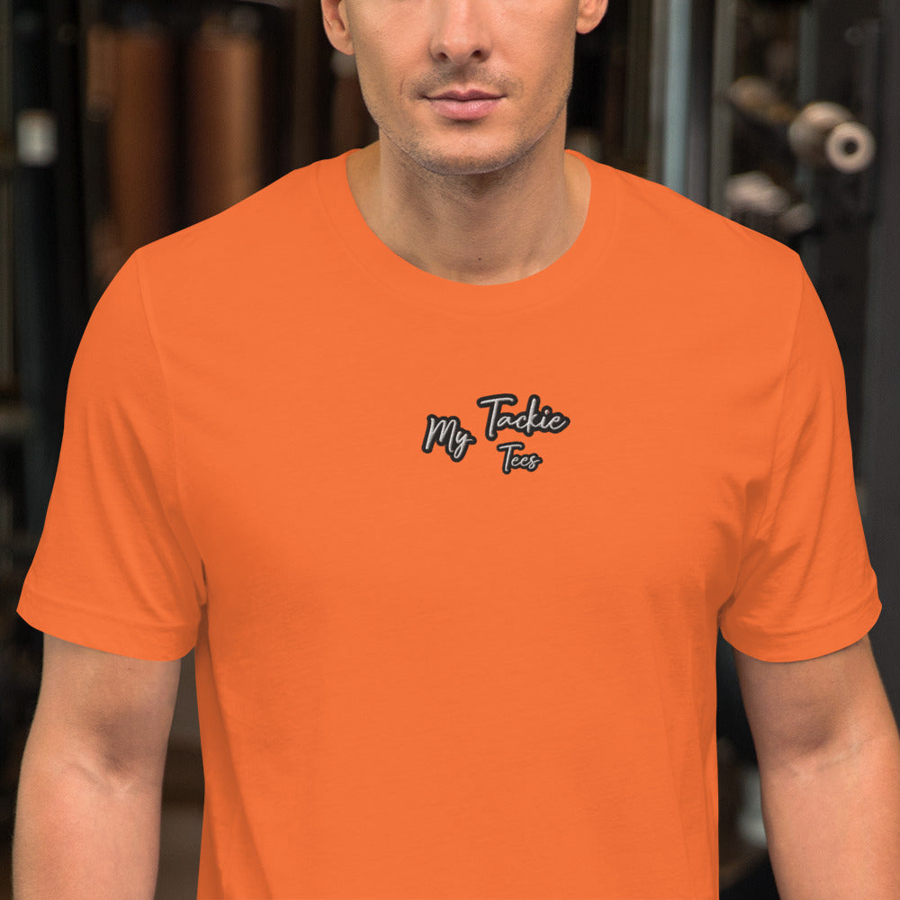 My Tackie Tees Men's Embroidered T-Shirt | Lightweight Detroit Streetwear