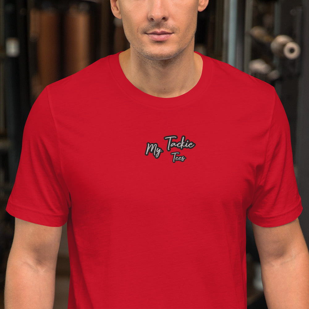My Tackie Tees Men's Embroidered T-Shirt | Lightweight Detroit Streetwear