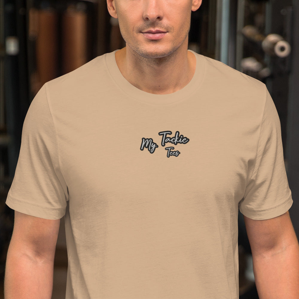 My Tackie Tees Men's Embroidered T-Shirt | Lightweight Detroit Streetwear