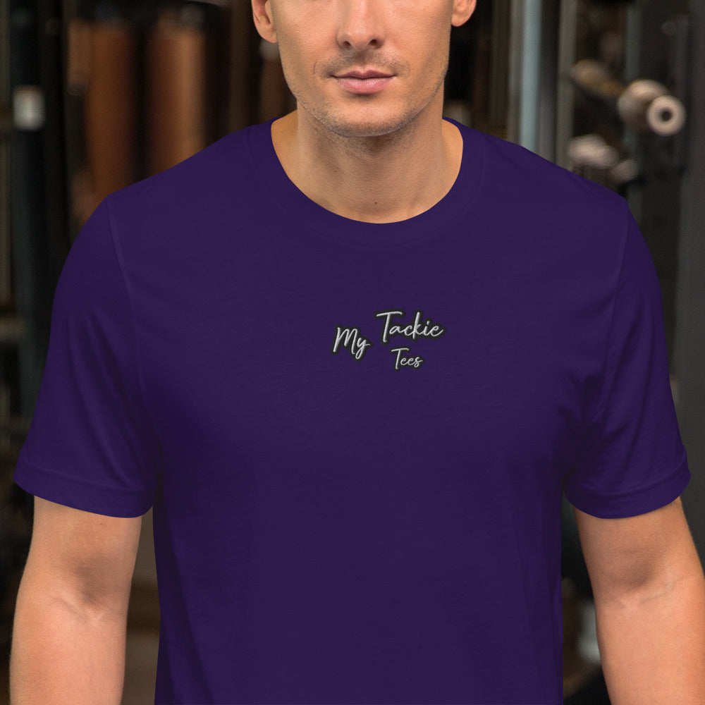 My Tackie Tees Men's Embroidered T-Shirt | Lightweight Detroit Streetwear