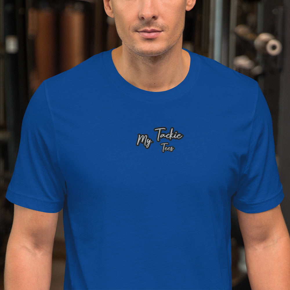 My Tackie Tees Men's Embroidered T-Shirt | Lightweight Detroit Streetwear