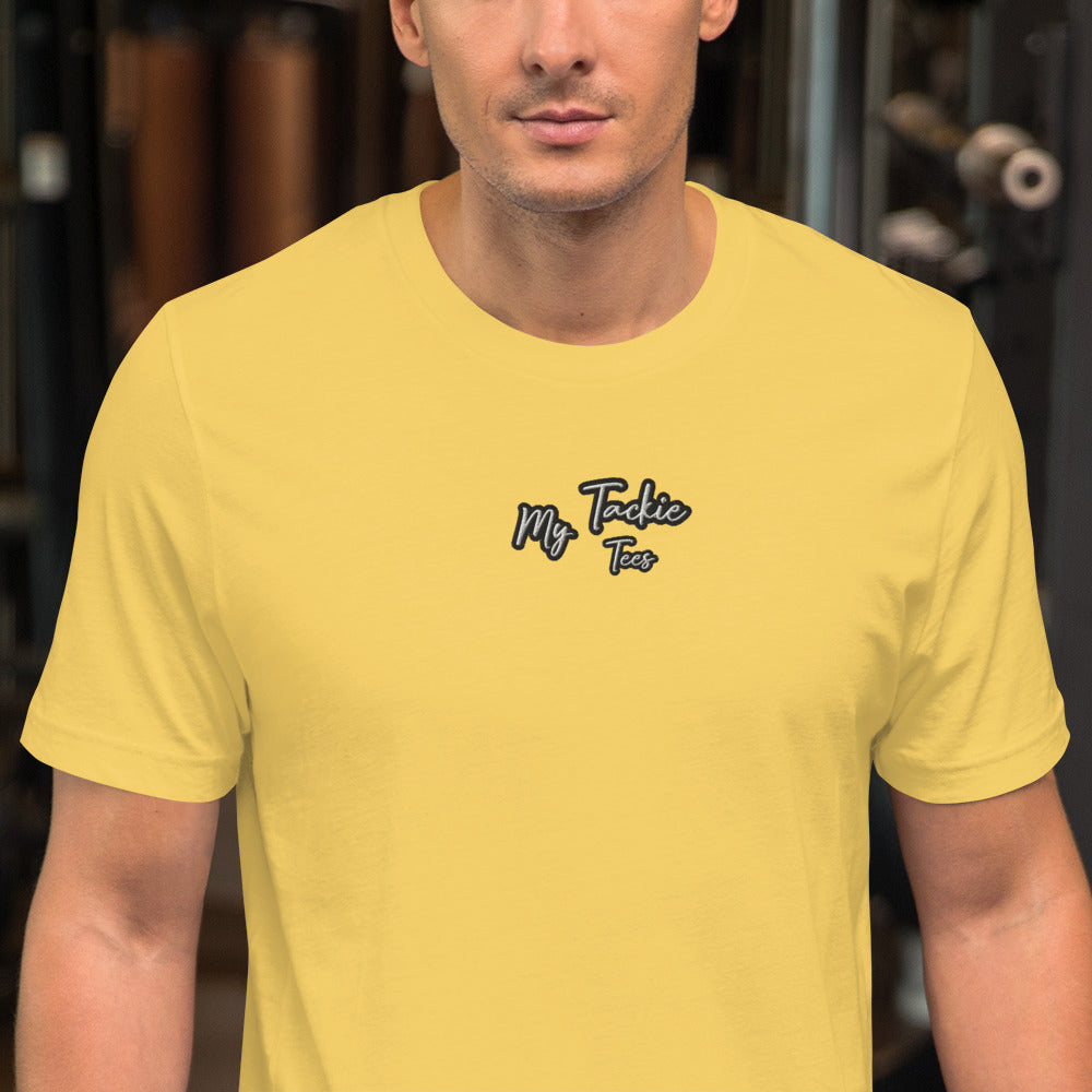My Tackie Tees Men's Embroidered T-Shirt | Lightweight Detroit Streetwear